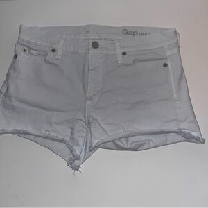 Gap Women's White Denim Shorts